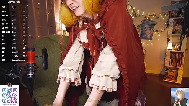 koshkasenpai 现场性爱视讯表演
