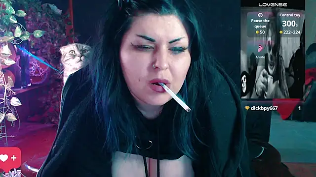 Psychobitch7's Webcam Show