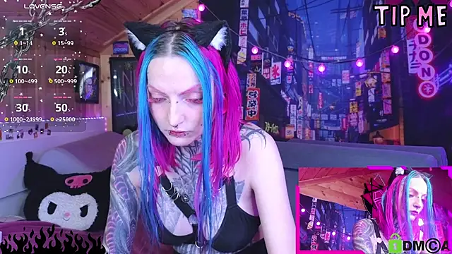 NekoCyber's Webcam Show