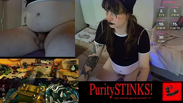 puritySTINKS 现场性爱视讯表演