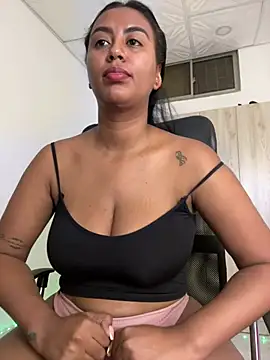 Tracycum - tits out dildo blowjob