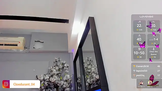 Cloedurant - Vibrate my pussy + spanks ass x2min