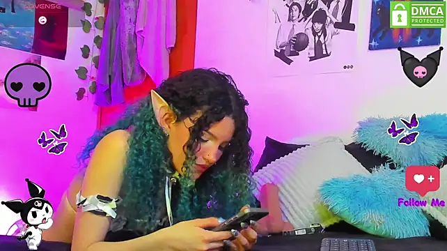 Bluedarkelf888 - rubb my nipples