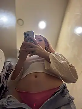 LavenderHot - Riding a dildo in the toilet