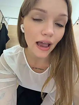 StreetSquirt - play with boobs under top in library