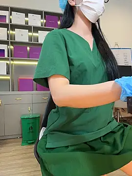 Secretly_masturbating - masturbating with the doctor at the clin
