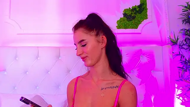 ElisaCharm - Oil boobs+ride a pillow😈