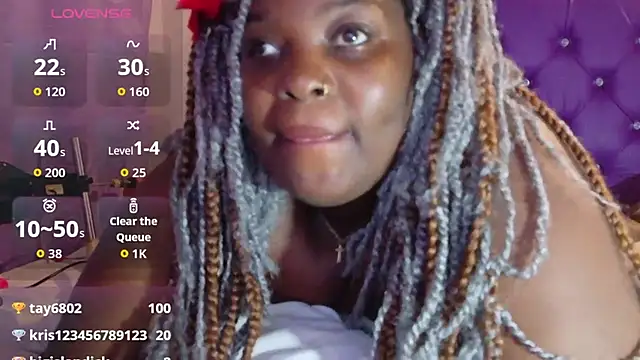 Ebony_NeighborMoans - masturbate with the domi