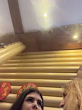 AdelRich - Adel slip boobs Ameli risky place