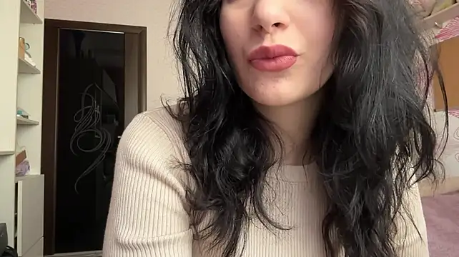 TomasaKurrie - touch my lips with finger
