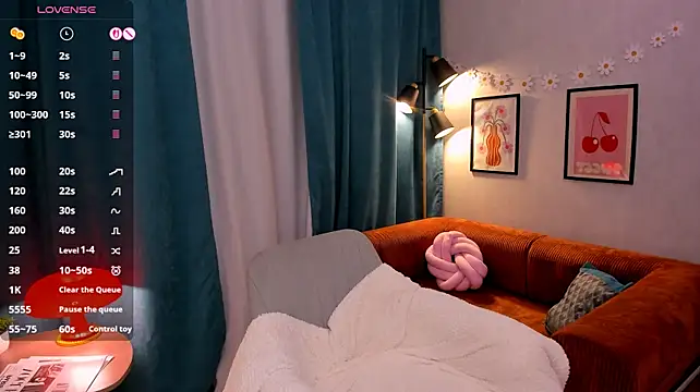 BellaCaress - Ride the pillow, fake cum on tits.