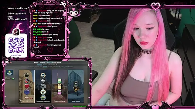 Maya_Viola - licking nipple