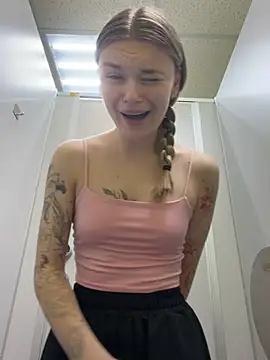 -MiaKitty - Show sexy panties + play with straps /WC