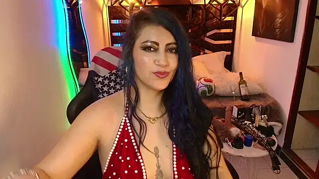 Scarleth_blue - oil in tits+saliva+spank 😈💦😏💘🫦