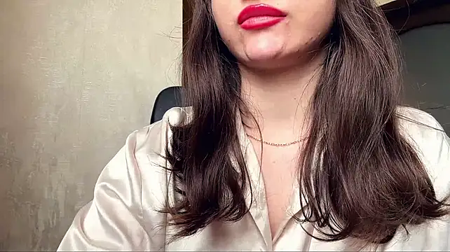 MichealFrankland - stretch one button and show cleavage