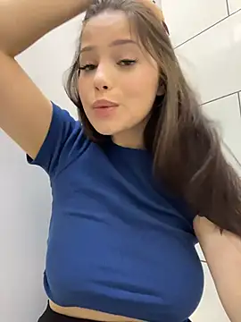 Chloe__Moon - RISKY lick BIG BOOBS in kfc