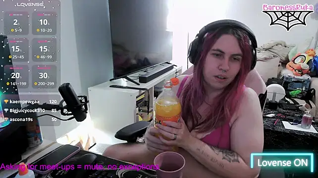 Baronessrukaa - Last tipper gets a 5 min control link