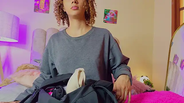 Spicy_morena_ - oil ass + 1 finger in ass