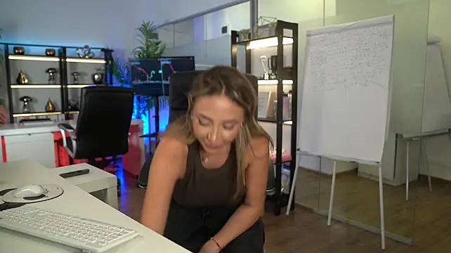 BabesGoWild - lick me under the desk
