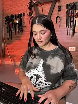 Yey_bdsm - chastity belt + tie tits
