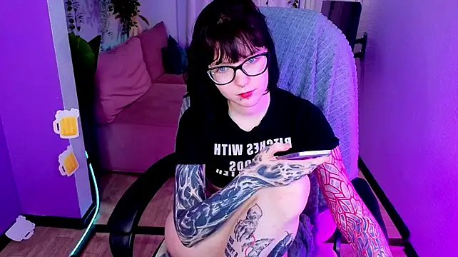 HazelTompson - naked tits and ahegao
