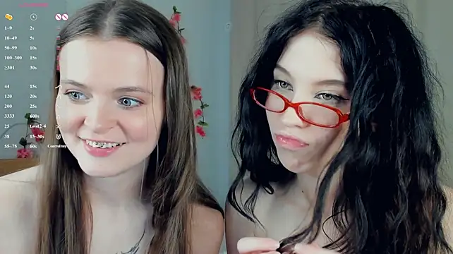 CleotildePiel - sloppy kiss with a lot of saliva!!!