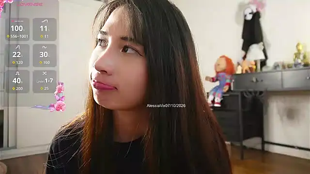 AlessiaVix - fuck my pussy with dildo