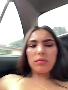 Maddy_Rouse_ - Masturbating without the driver knowing