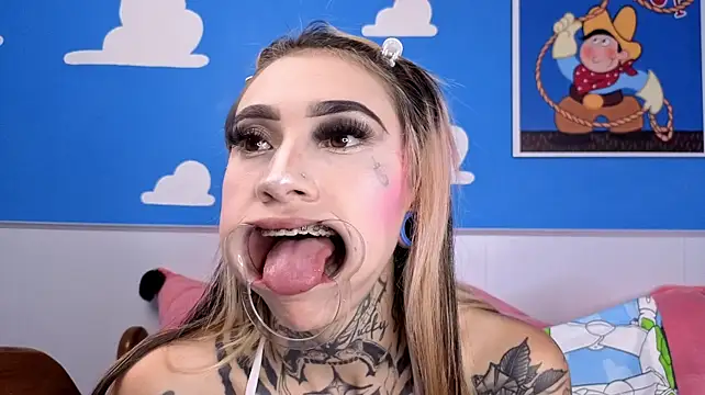 Miss___angel - fisting ass to mouth gag saliva