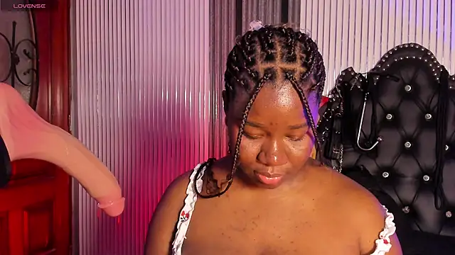Slave_Ebony - deep throat with lots of saliva😈🤤🤤⛓️‍
