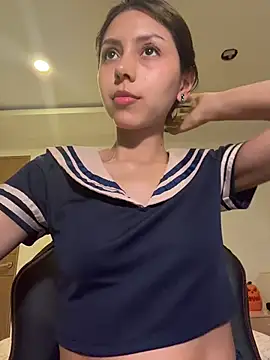 MissBecka_ - flash boobs (stickers on nipples)