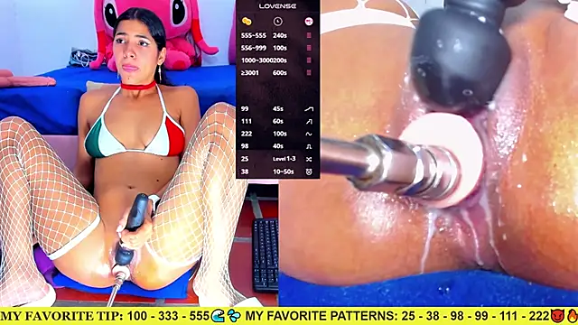 AriannaLewiis - 🤯CONTROL FUCKMACHINE 2MINUTES💥