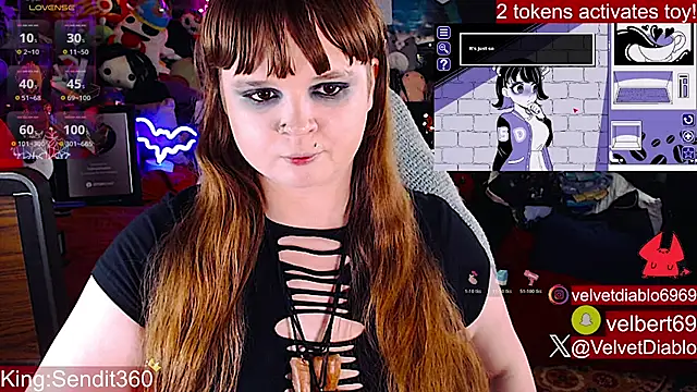 VelvetDiablo - Tease pussy maybe I'll cum idk