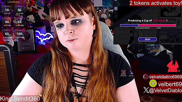 VelvetDiablo - Tease pussy maybe I'll cum idk