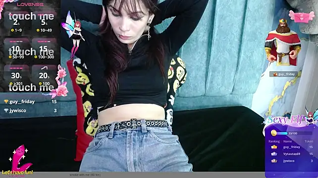 _yuyi - flash tits + spankx5