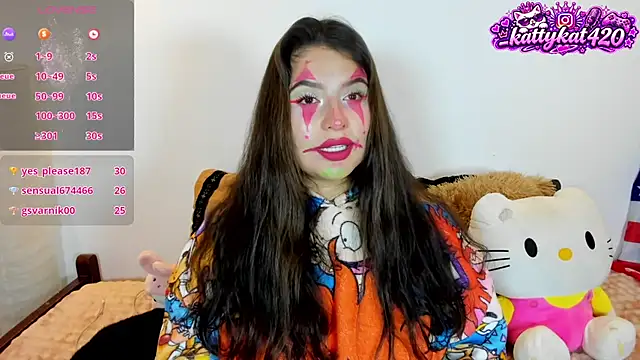 _KattyKat - naked ass + 10 spanks