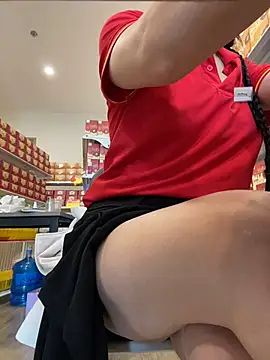 Sneaky_Cumshoot - Sneaky Masturbating under Mart Cashier