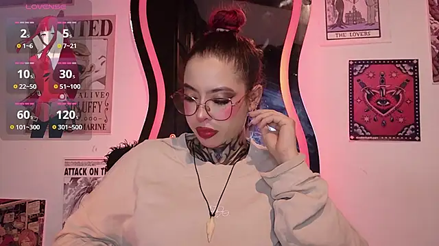 Atenea_Red - Top off and sexy blowjob