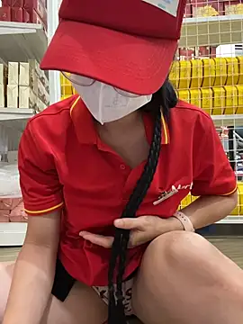Sneaky_Cumshoot - Sneaky Masturbating under Mart Cashier