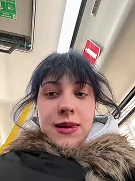 Only_April - public boob flash on a bus