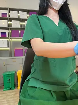 Secretly_masturbating - Female nurse who enjoys masturbating at