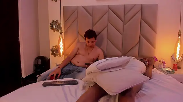 AxelandVioleta - Flash tits and flash cock 🍒🍆🔥