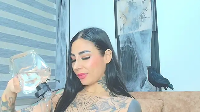 EmiliMontero - Strip, suck, deepthroat, pussy