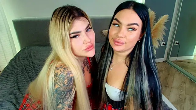 Katerine_Monroe - lick each other's nipples 💘