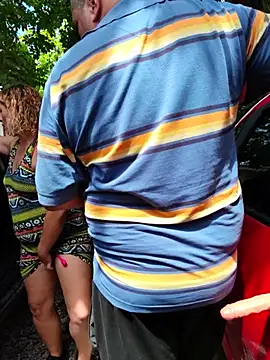Hotandfierylatinos2023 - fucking a dildo against the car door