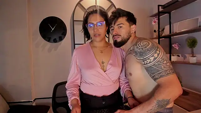 Liam_and_alma - Roll the erotic dice+ caresses and kisse