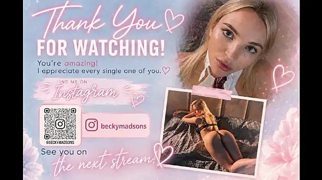 Beckymadsons - CHANGE top to a micro bra❤😍🥰🫠🥰😛