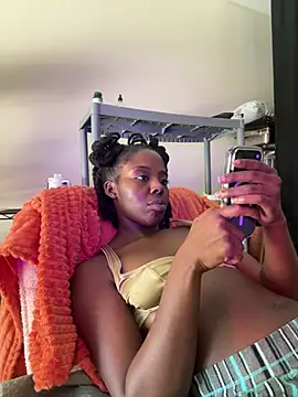 Thechocolatepeach - finger my pussy