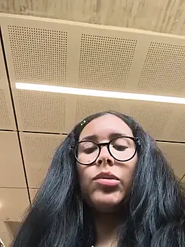 Annya-sweet - Annya takes off her bra in the library