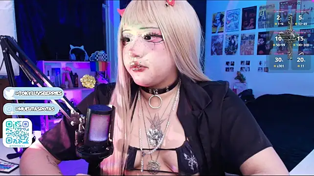 Tokydolly - facefuck + saliva show (destroy makeup)